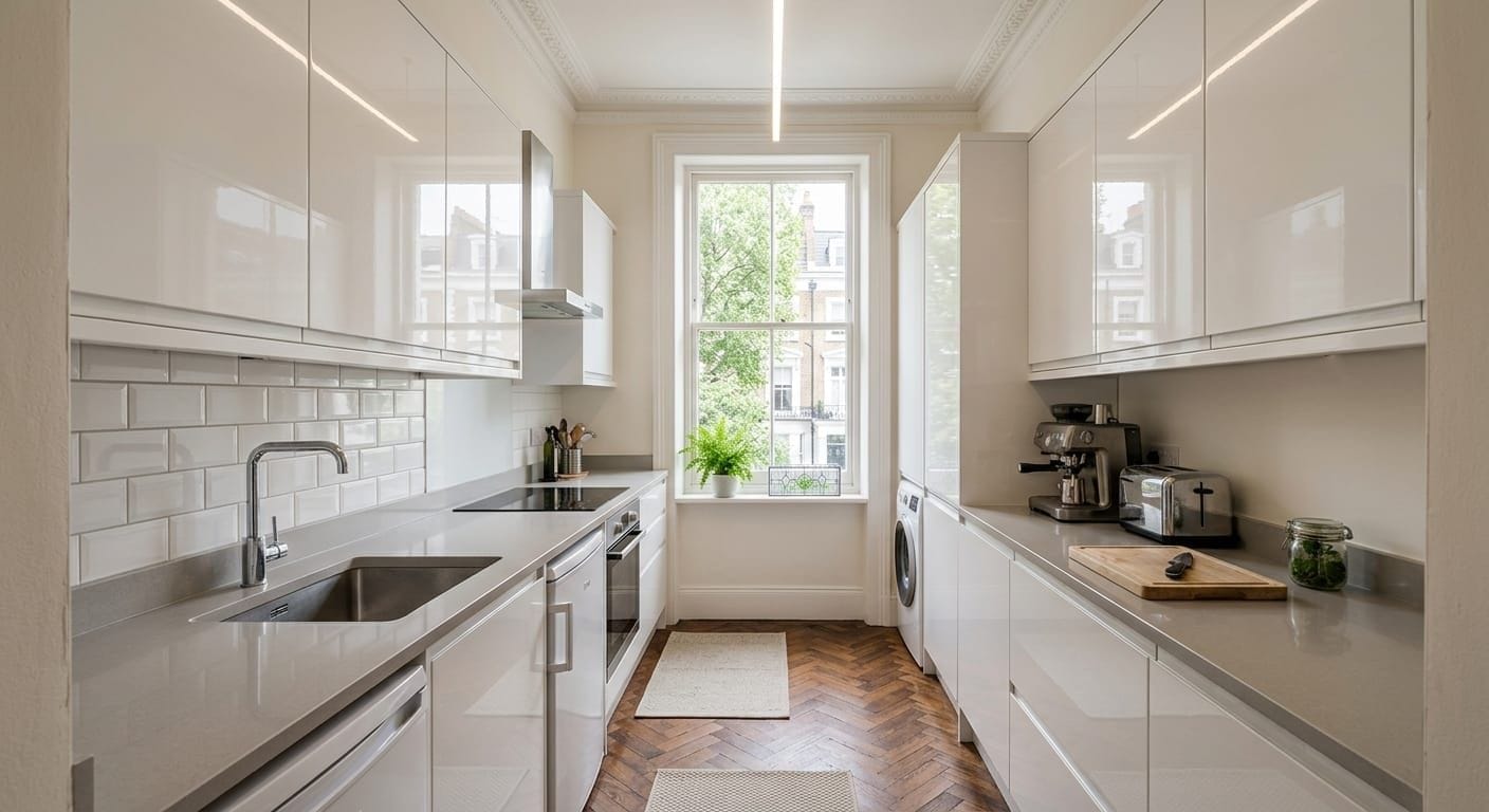 Classic Painted Wood Kitchen